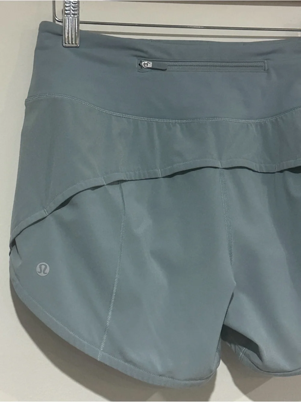 Lululemon Speed Up Short Long Chambray